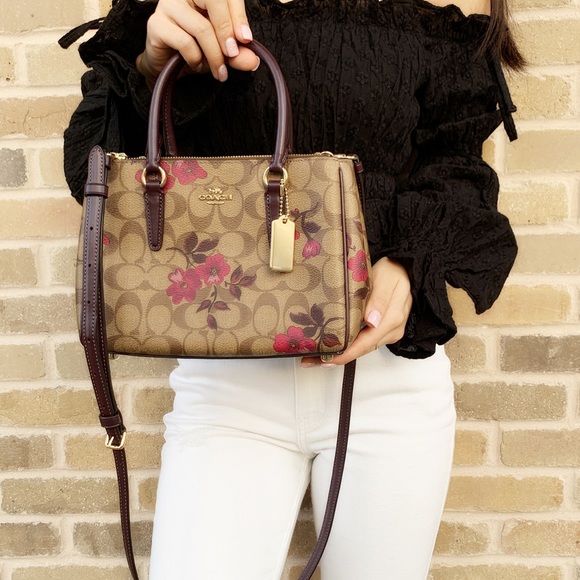 Gaby’sBags💕Coach Mini Carryall Satchel &Crossbody - Picture 2 of 8